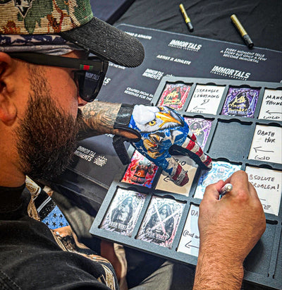 IMMORTAL MOMENTS™ Josh Hokit "Darth Hok" Crossover Autograph Collectible