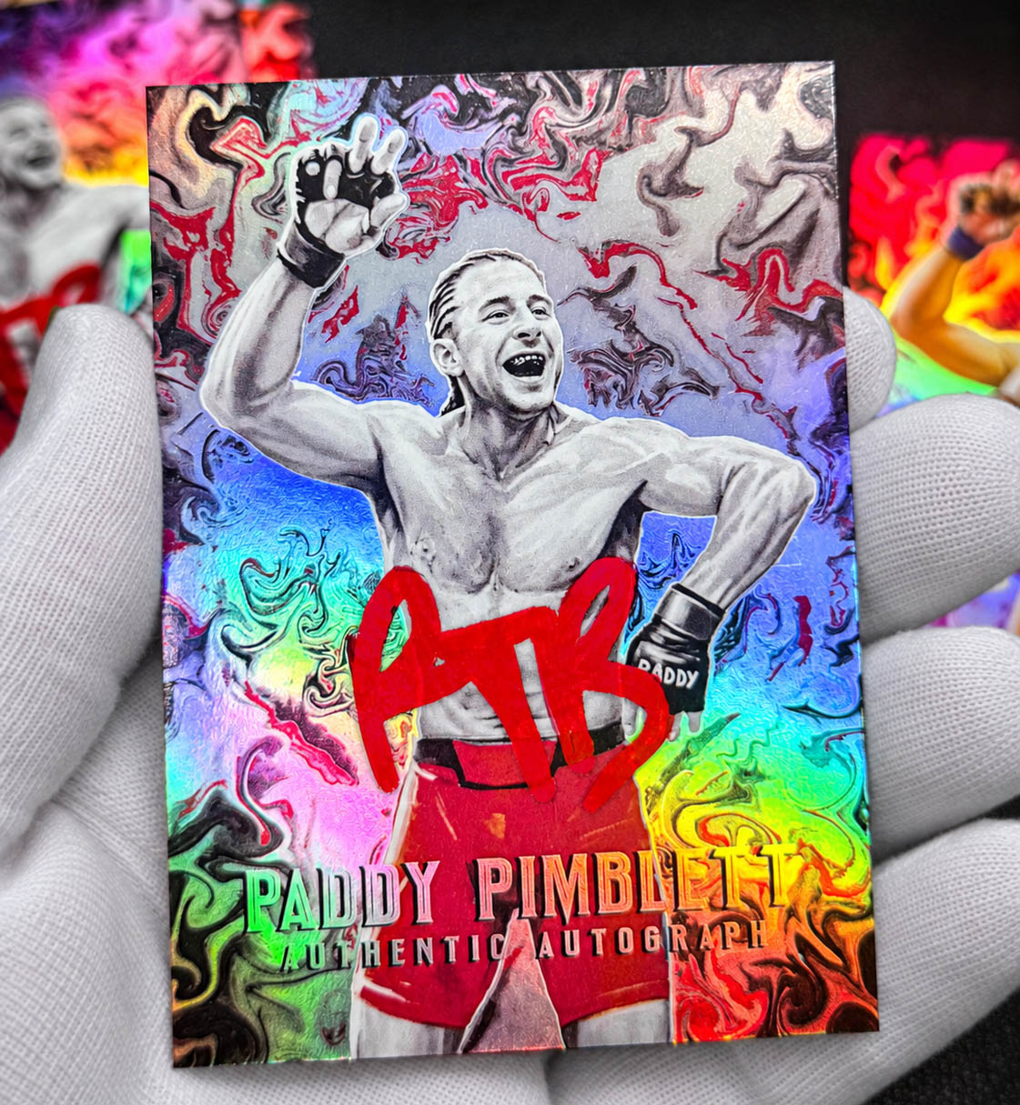 IMMORTAL MOMENTS™ Paddy Pimblett "THE BADDY" Autograph Collectible