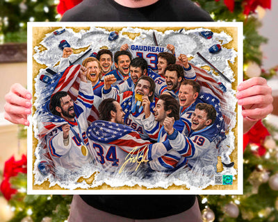 USA Mens Hockey "United In Gold"