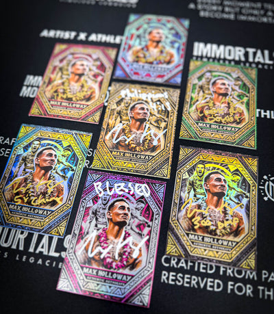 IMMORTAL MOMENTS™ "BLESSED" Max Holloway Autograph Collectible