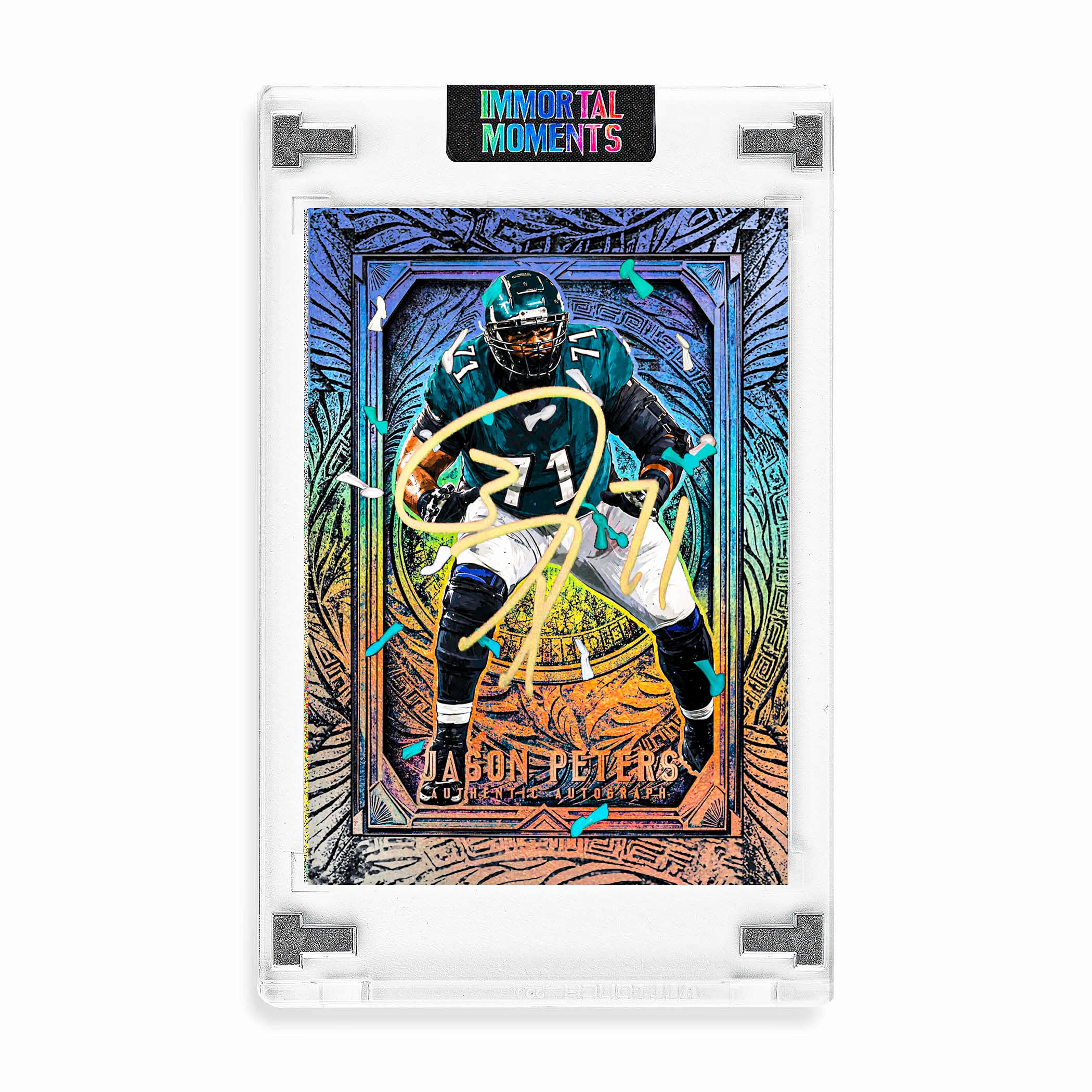 IMMORTAL MOMENTS™ JASON PETERS "THE BODYGUARD" LII CHAMPIONS SET