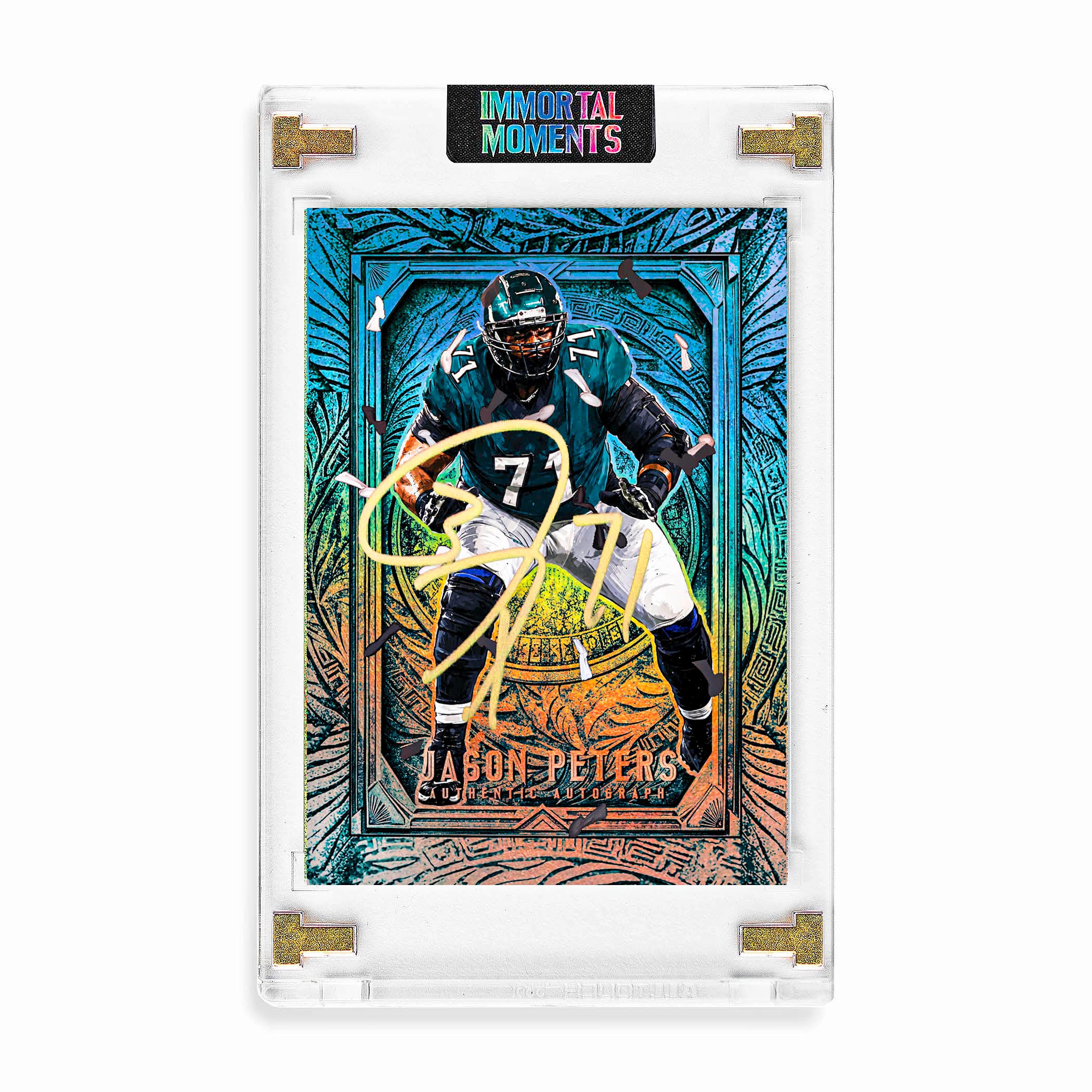 IMMORTAL MOMENTS™ JASON PETERS "THE BODYGUARD" LII CHAMPIONS SET