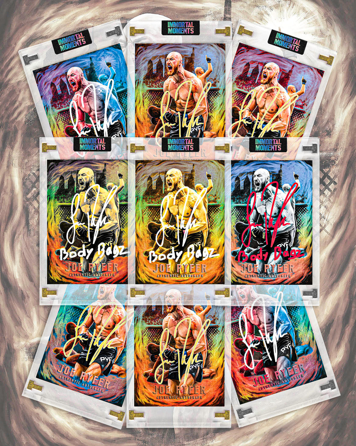 IMMORTAL MOMENTS™ Joe Pyfer "Bodybagz" Autograph Collectible