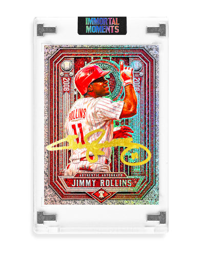 IMMORTAL MOMENTS™ JIMMY ROLLINS "JROLL" FOREVER 08 SERIES COLLECTIBLE