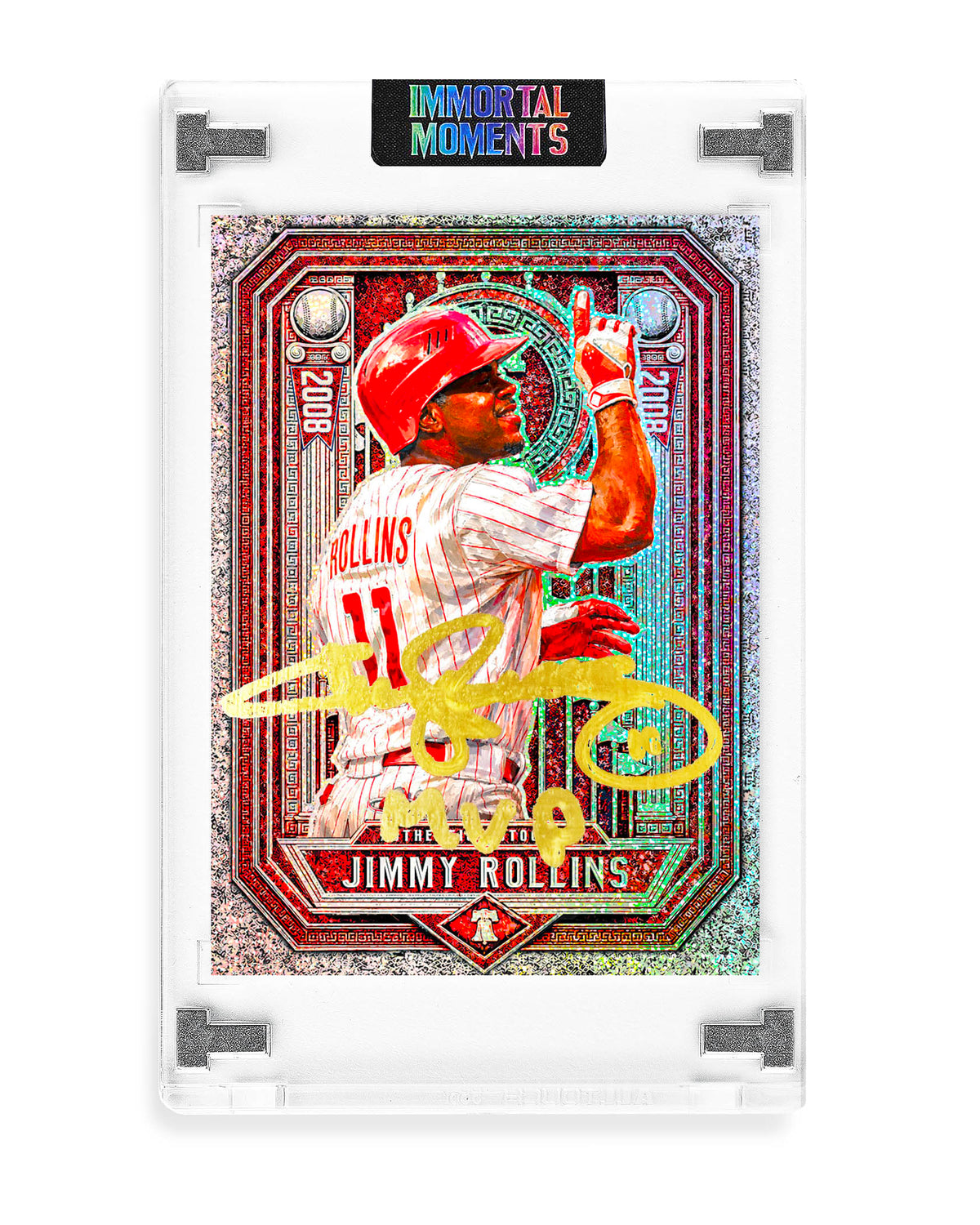 IMMORTAL MOMENTS™ JIMMY ROLLINS "JROLL" FOREVER 08 SERIES COLLECTIBLE