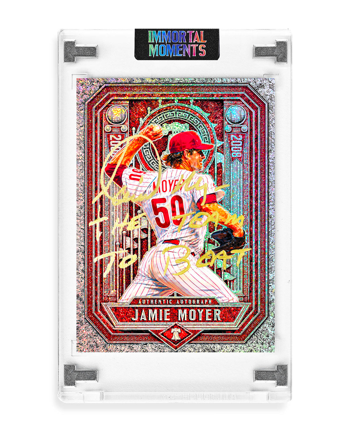 IMMORTAL MOMENTS™ JAMIE MOYER "GRAND PAPPY" FOREVER 08 SERIES COLLECTIBLE