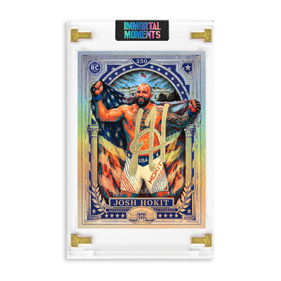 IMMORTAL MOMENTS™ "Freedom Forged" Josh Hokit Autograph Collectible