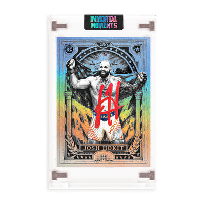 IMMORTAL MOMENTS™ "Freedom Forged" Josh Hokit Autograph Collectible