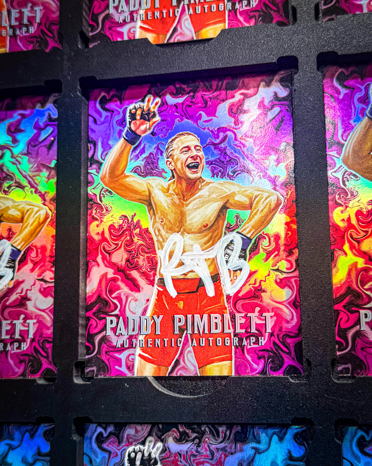IMMORTAL MOMENTS™ Paddy Pimblett "THE BADDY" Autograph Collectible