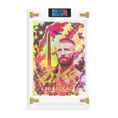 IMMORTAL MOMENTS™ "Presidential" Bo Nickal Autograph Collectible