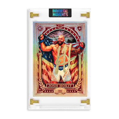 IMMORTAL MOMENTS™ "Freedom Forged" Josh Hokit Autograph Collectible