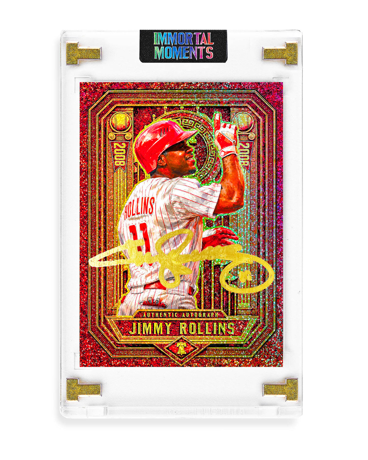 IMMORTAL MOMENTS™ JIMMY ROLLINS "JROLL" FOREVER 08 SERIES COLLECTIBLE