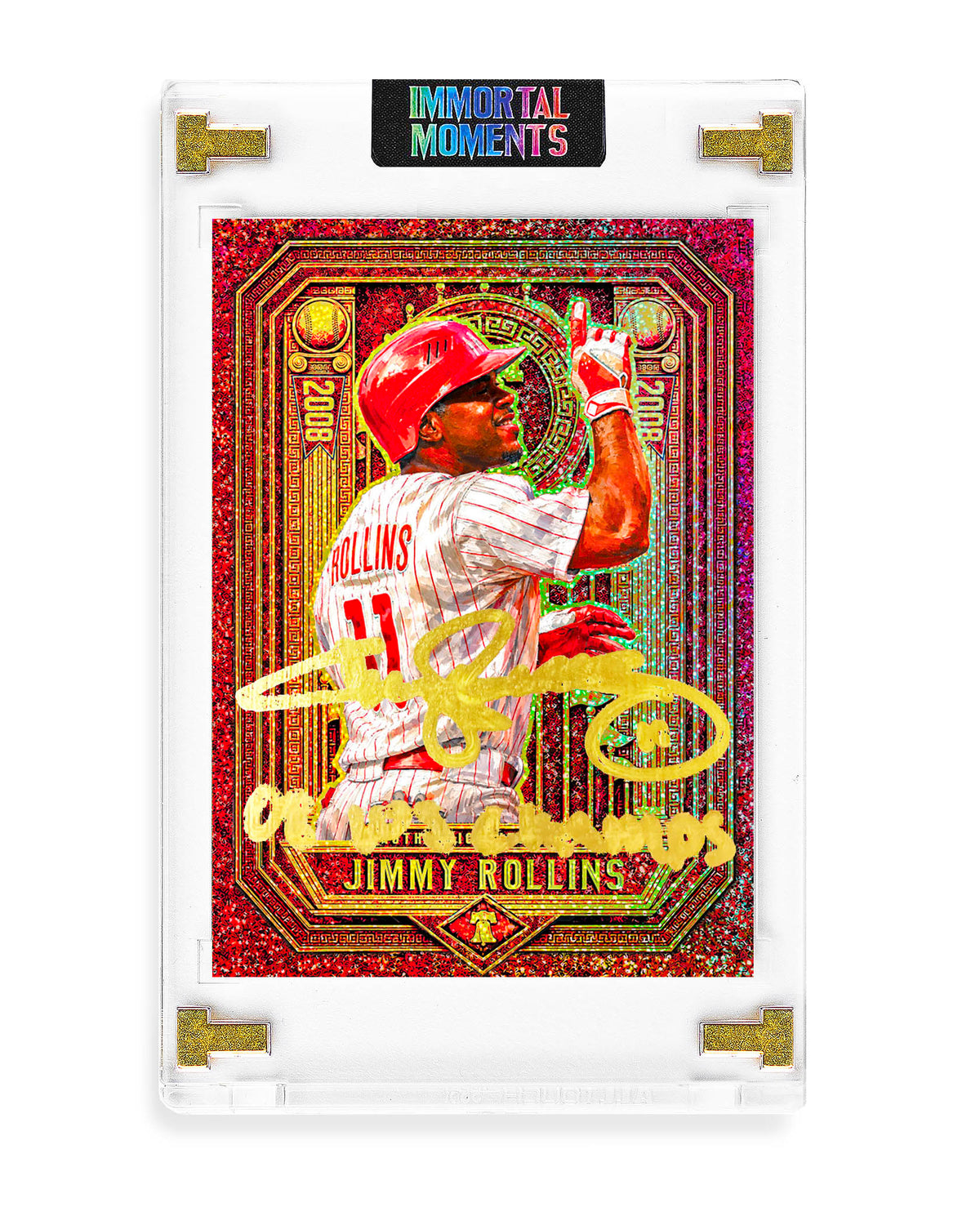 IMMORTAL MOMENTS™ JIMMY ROLLINS "JROLL" FOREVER 08 SERIES COLLECTIBLE