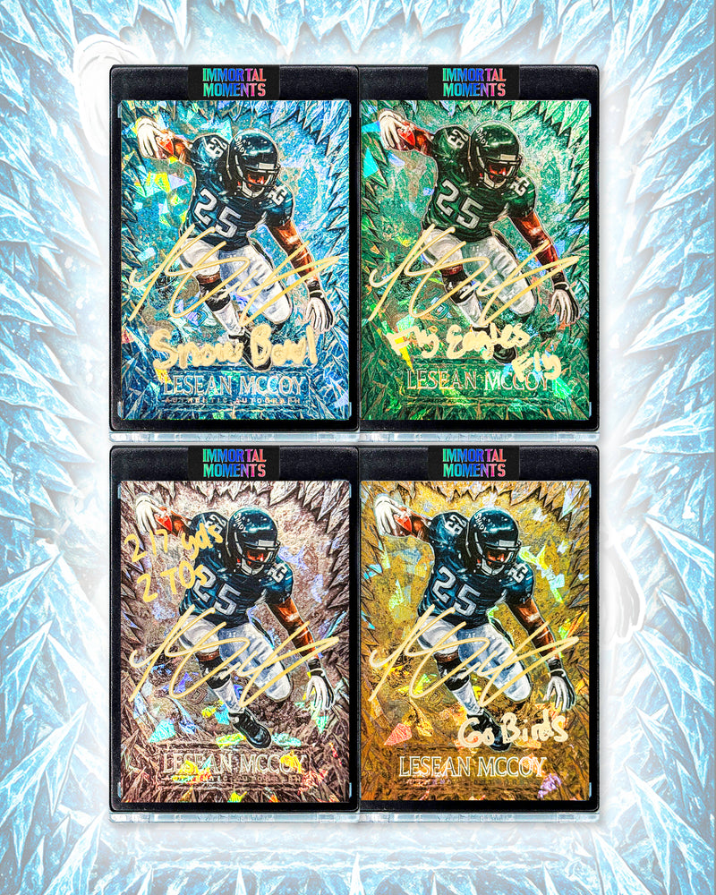 IMMORTAL MOMENTS™ LeSean McCoy "Snow Bowl" Collectible