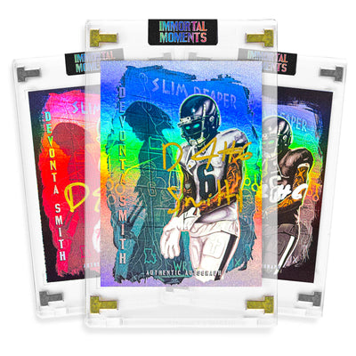 IMMORTAL MOMENTS™ DeVonta Smith "Phantom Six" Autograph Collectible