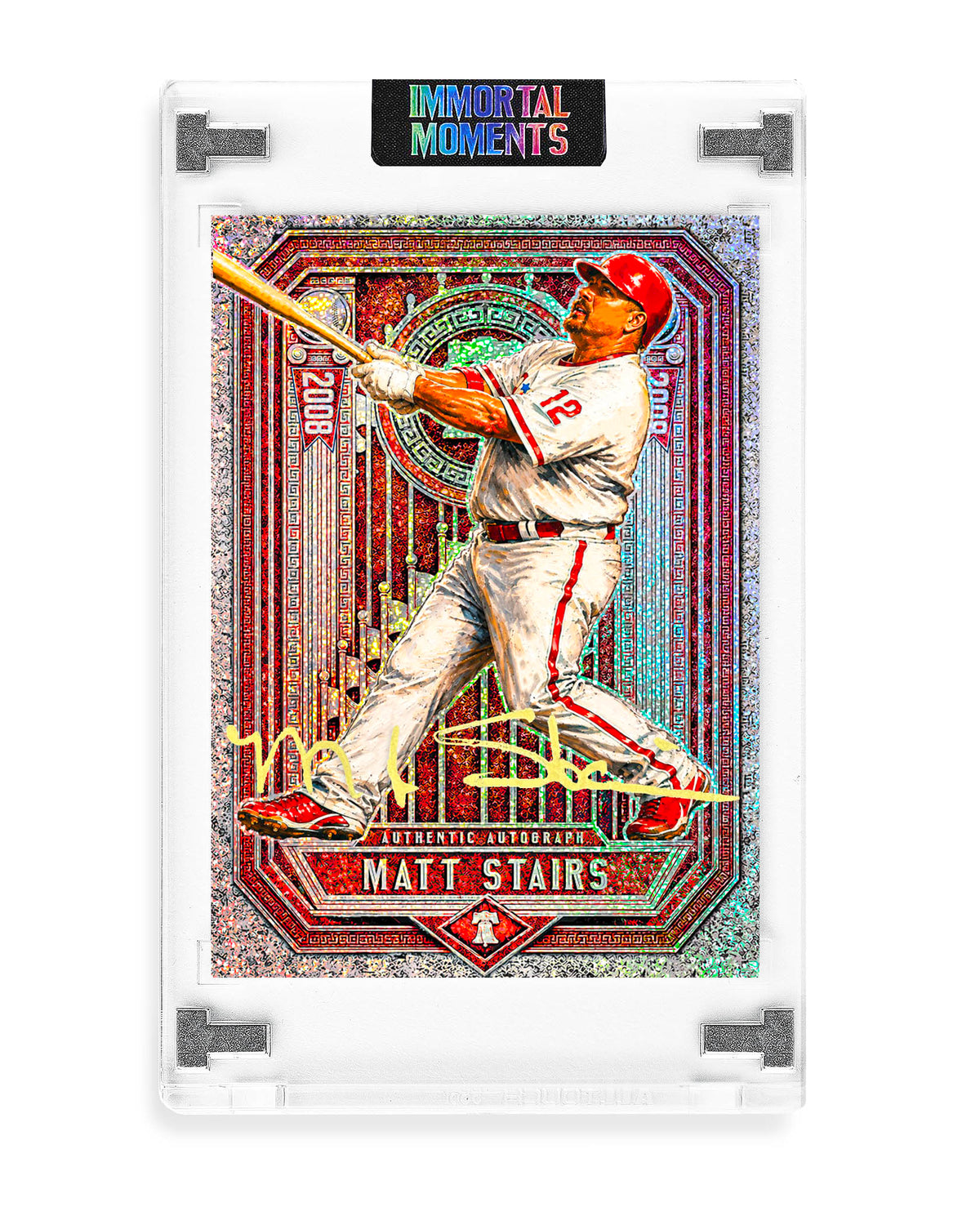 IMMORTAL MOMENTS™ MATT STAIRS "SLUGGER" FOREVER 08 SERIES COLLECTIBLE