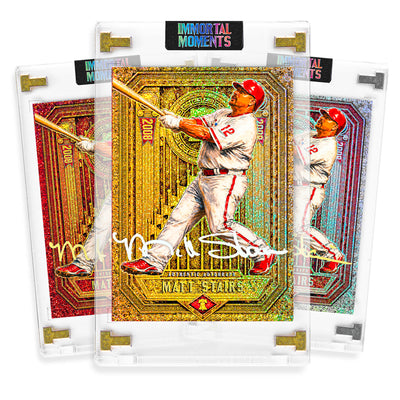 IMMORTAL MOMENTS™ MATT STAIRS "SLUGGER" FOREVER 08 SERIES COLLECTIBLE