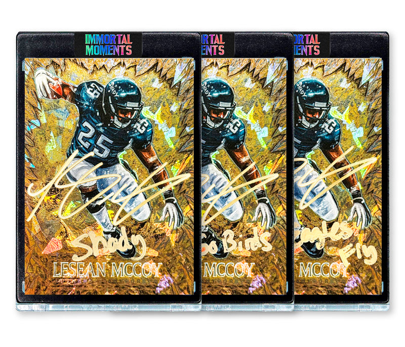 IMMORTAL MOMENTS™ LeSean McCoy "Snow Bowl" Collectible