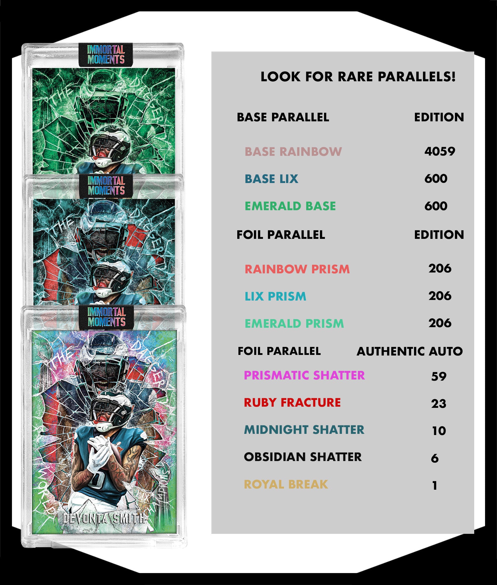 IMMORTAL MOMENTS™ DEVONTA SMITH "THE DAGGER" COLLECTIBLE