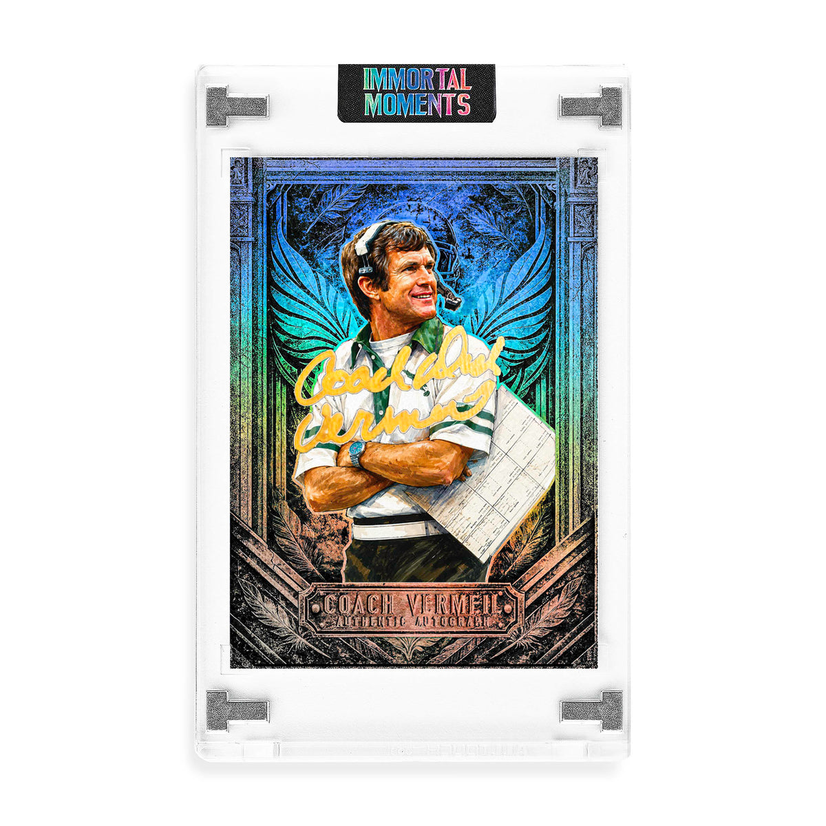 IMMORTAL MOMENTS™ DICK VERMEIL "THE PLAYERS COACH" PHILLY PHAME SET