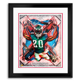 IMMORTALS™ BRIAN DAWKINS "RELENTLESS" LEGACY FINE ART EDITION – DUAL AUTOGRAPH