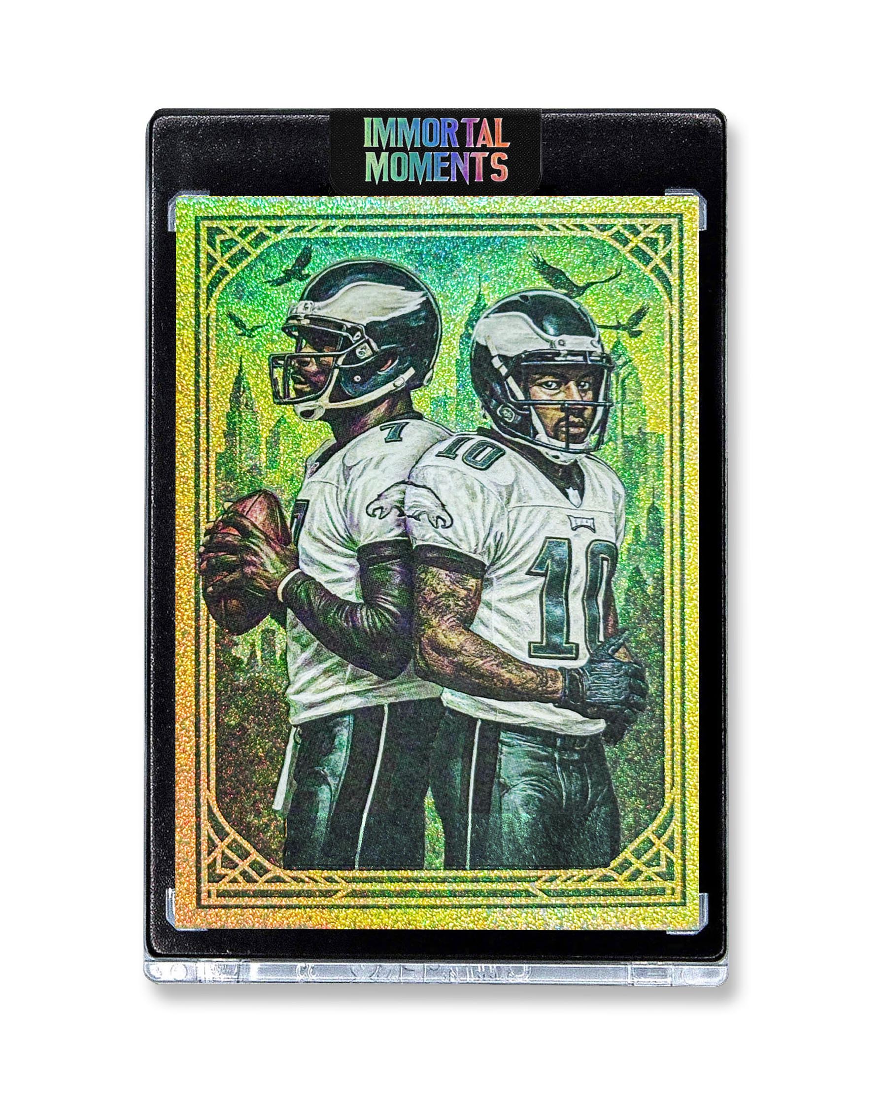 IMMORTAL MOMENTS™ MIKE VICK & DJAX "FLIGHT CHECK" COLLECTIBLE