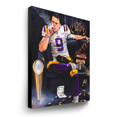 Joe Burrow “Burreaux” - Spector Sports Art -
