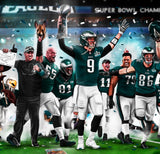 Eagles Legacy "On The Road To Victory" Canvas - Spector Sports Art -