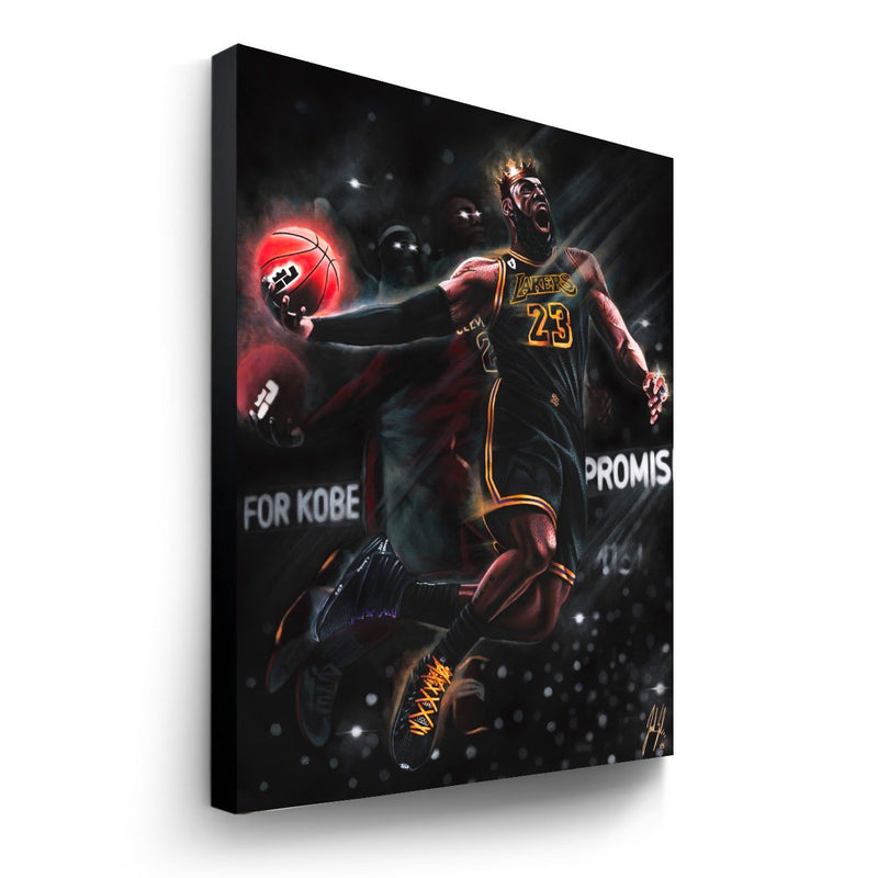 King James “King Me” - Spector Sports Art -