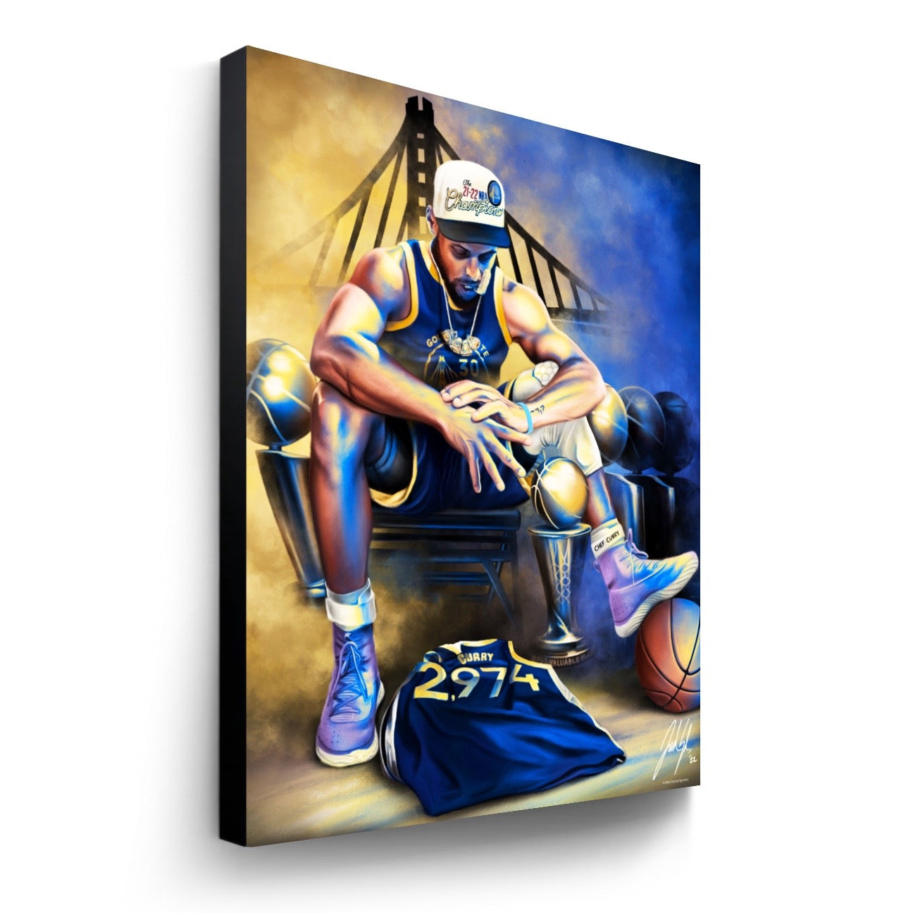 "Chef Curry” - Spector Sports Art -