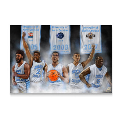 Roy Williams UNC "Point Guard Dynasty" - Spector Sports Art -