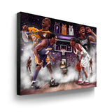 Mamba vs. The Answer “ Pound For Pound” - Spector Sports Art -
