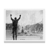 Rocky Strong - Spector Sports Art - 16 X 20 Canvas / Unframed