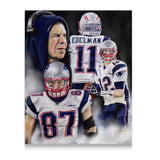 Patriots "The Dynasty" - Spector Sports Art - 16 X 20 Canvas / Unframed