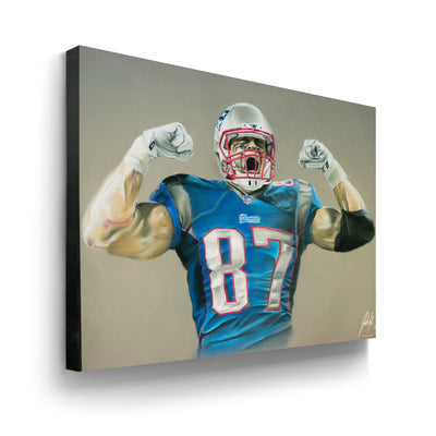 Rob Gronkowski "Gronk" - Spector Sports Art -