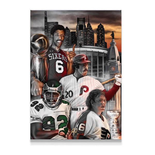 Philly Sports "Broad Street Boys" - Spector Sports Art -