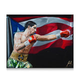 Danny "Swift" Garcia - Spector Sports Art - 16 X 20 Canvas / Unframed