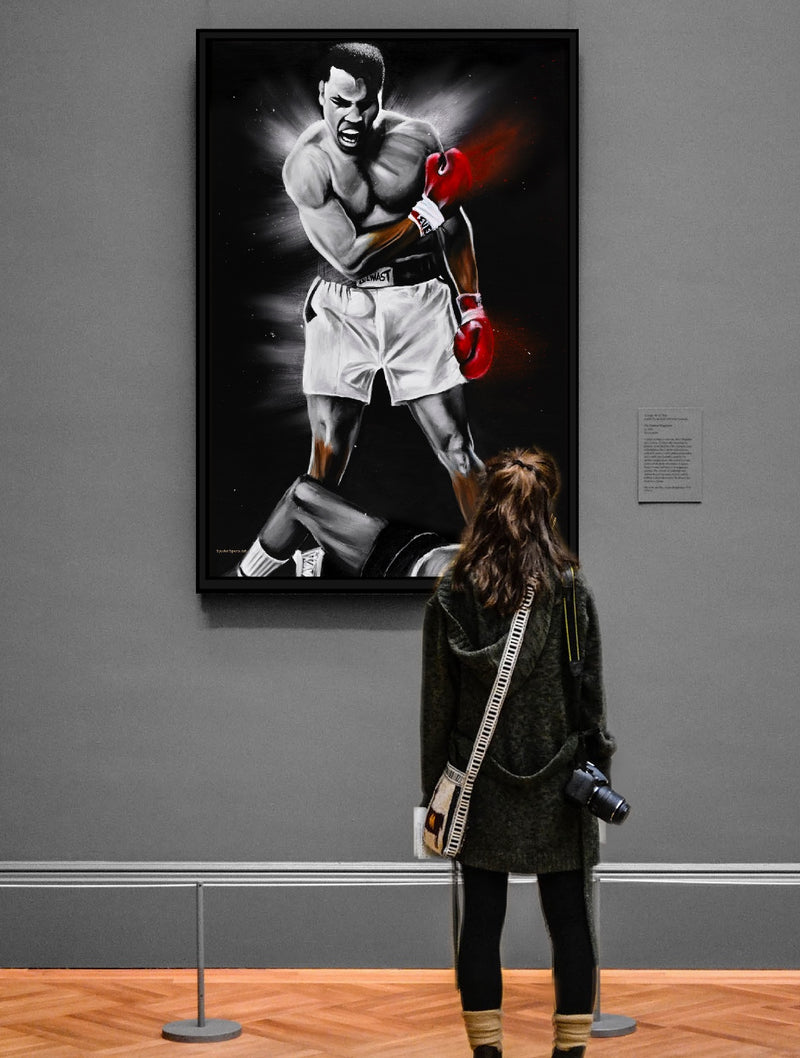 The Great Ali Life Size | The "21" Editions - Spector Sports Art -