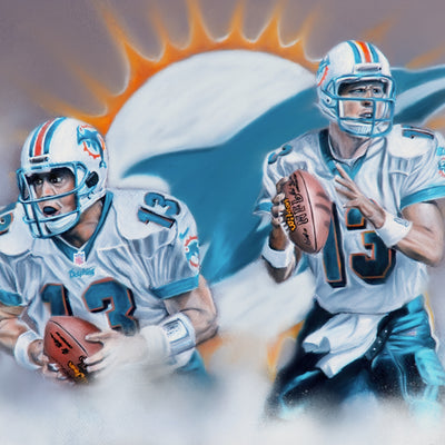 Dan Marino "Dolphins Legend" - Spector Sports Art -
