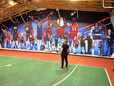 Sixers Legacy "Here They Come" - Spector Sports Art -