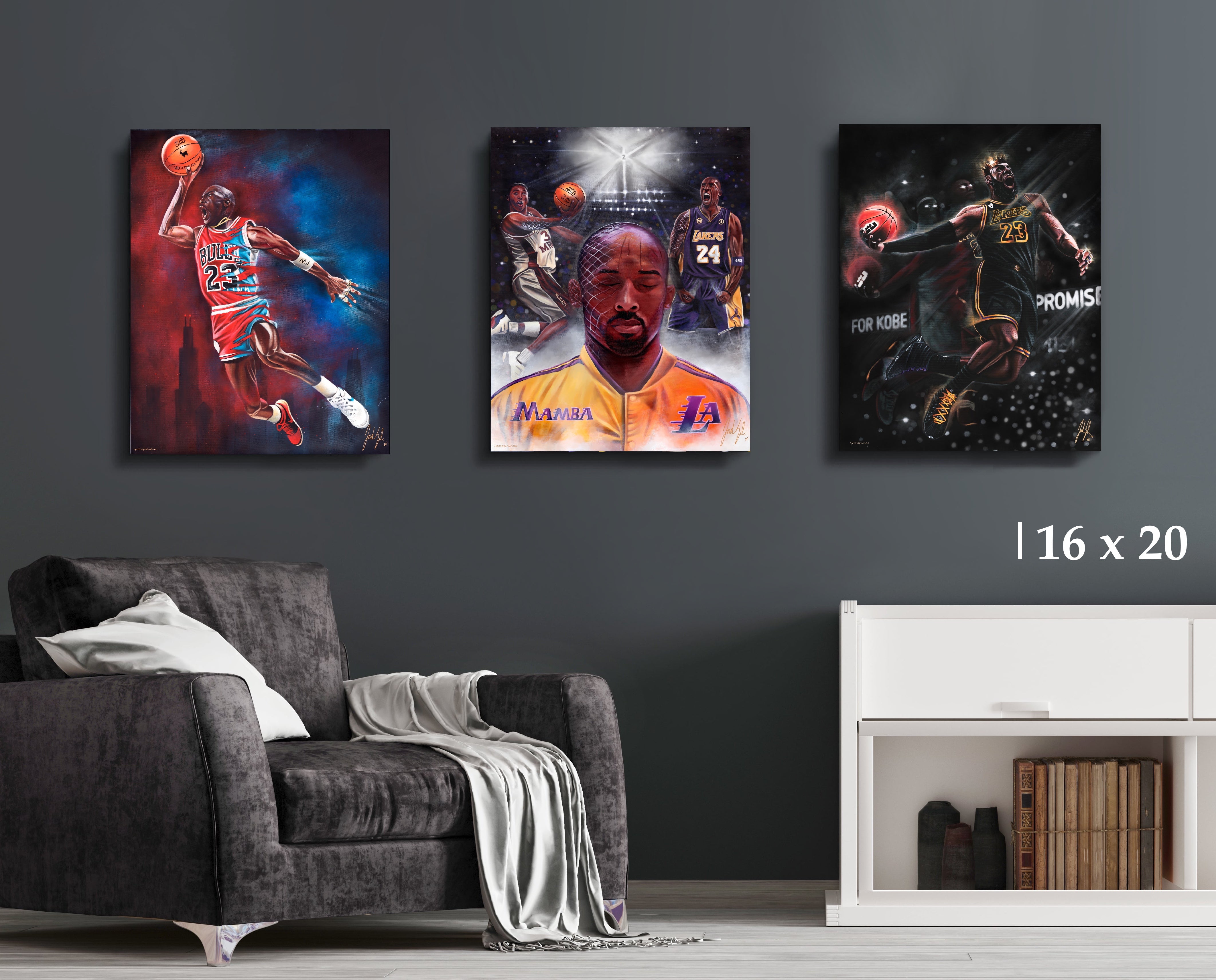 NBA Legends Bundle - Canvas Collection