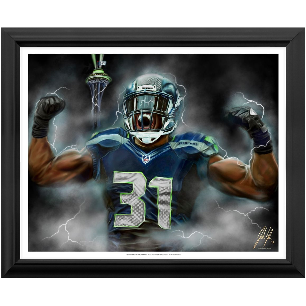 Kam chancellor gray clearance jersey