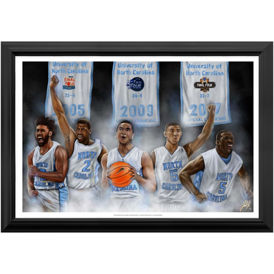 Roy Williams UNC "Point Guard Dynasty" - Spector Sports Art -