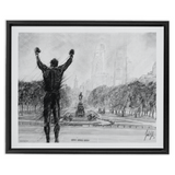 Rocky Strong - Spector Sports Art - 16 X 20 Canvas / Framed