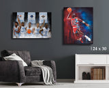 Tar Heel Bundle - Canvas Collection - Spector Sports Art - 24 X 30 Canvas (20% OFF)