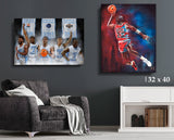 Tar Heel Bundle - Canvas Collection - Spector Sports Art - 32 X 40 Canvas (20% OFF)