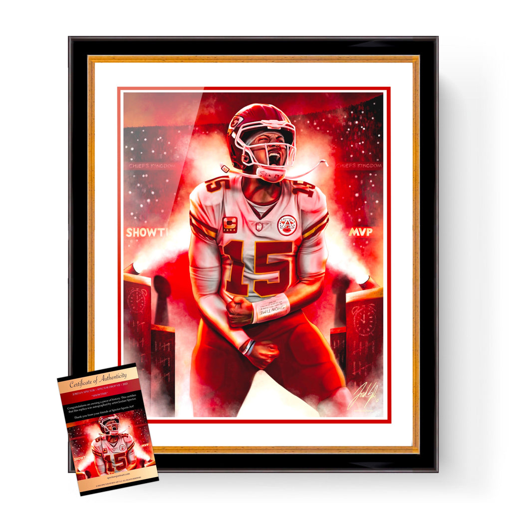 Patrick Mahomes “SHOWTIME”, Patrick Mahomes Art