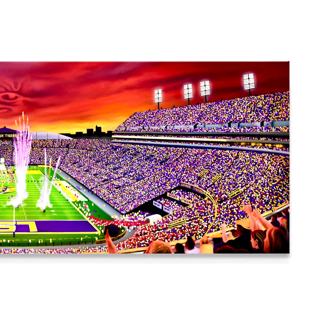 Tiger Stadium Welcome To Death Valley | Limited Edition