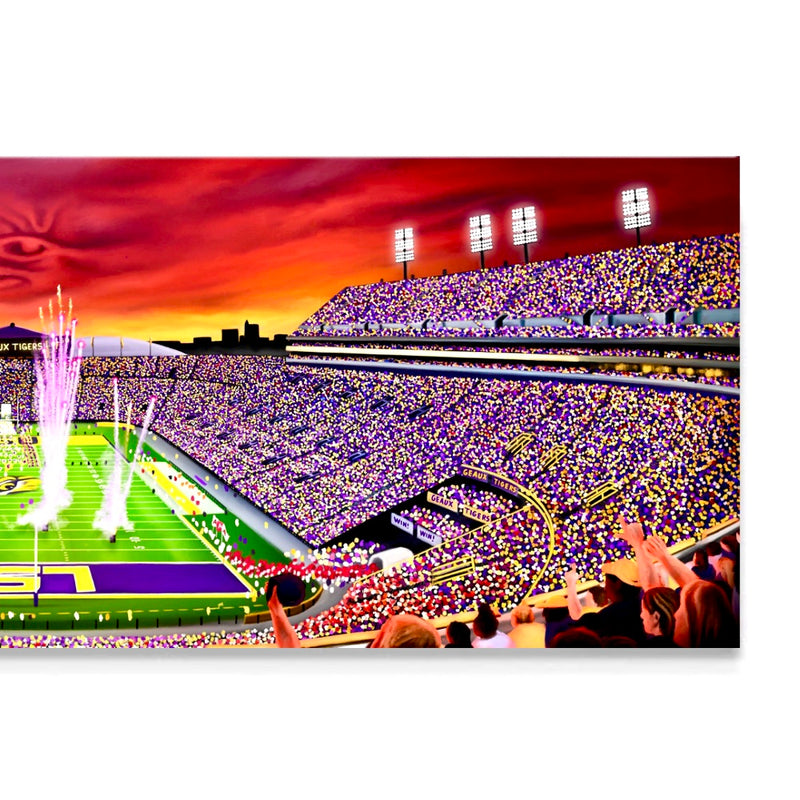 Tiger Stadium "Welcome To Death Valley" | Limited Edition - Spector Sports Art -