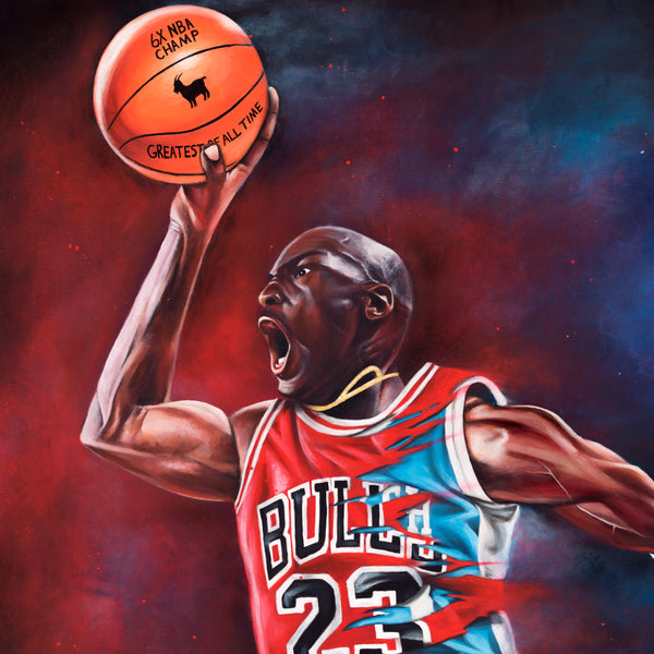 Michael Jordan “GOAT LEGACY” - Spector Sports Art -